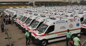 File photo of a ambulances