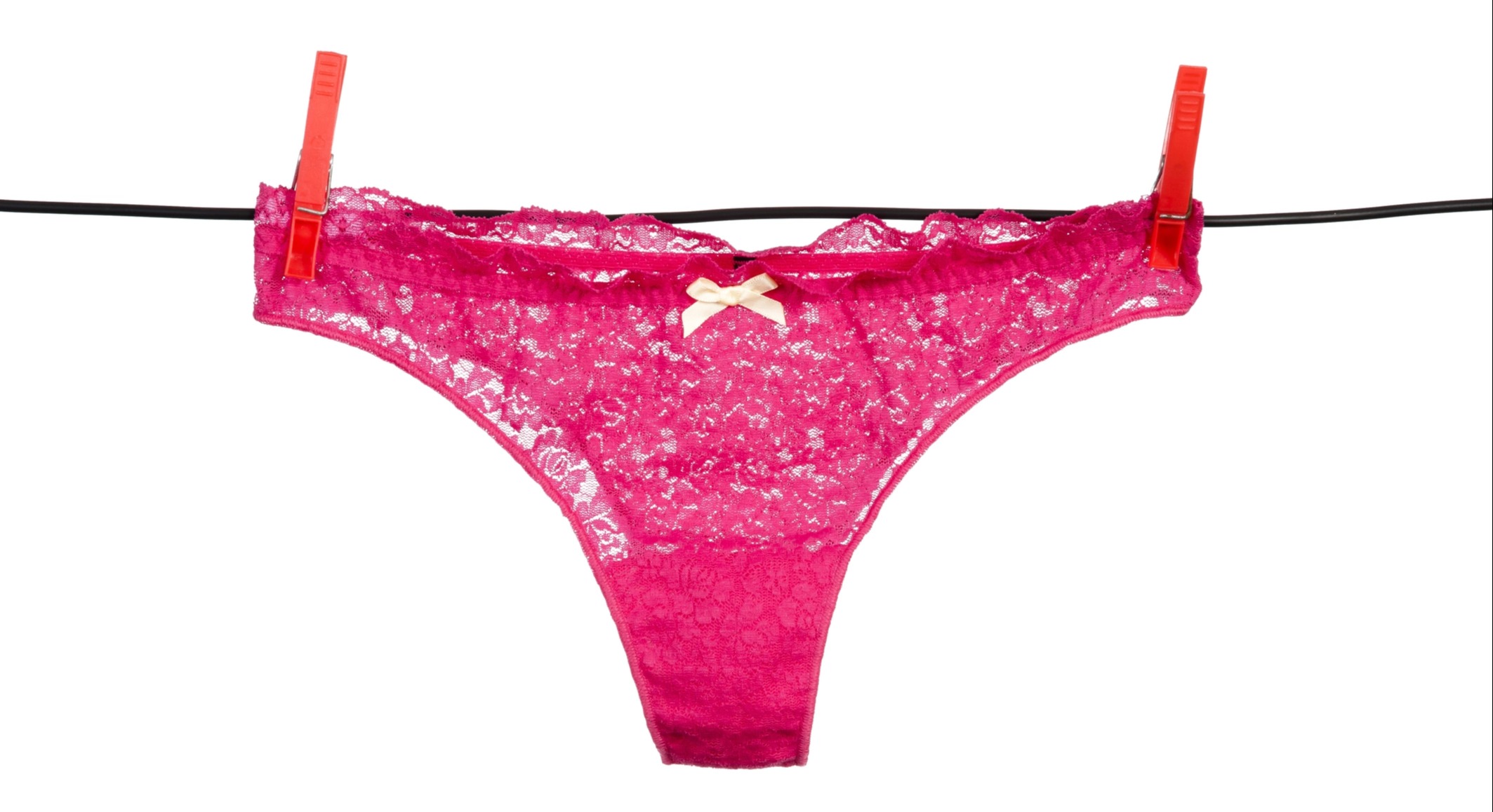 Ever wondered why there's a little ribbon bow on the front of a lot of women's knickers?