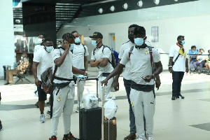 Black Stars at the airport