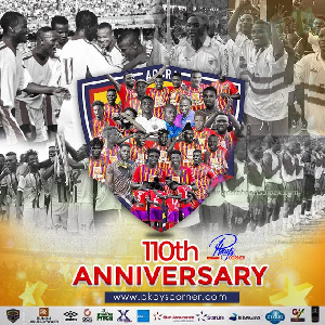 Accra Hearts of Oak are celebrating their 110th anniversary