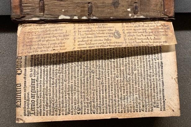 Fragment of long-lost 12th-century poem found in book binding