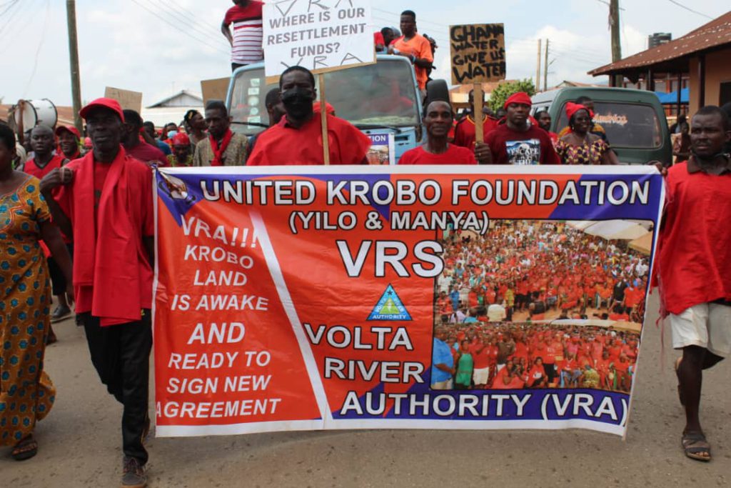 Yilo and Manya Krobo residents protest introduction of prepaid metres