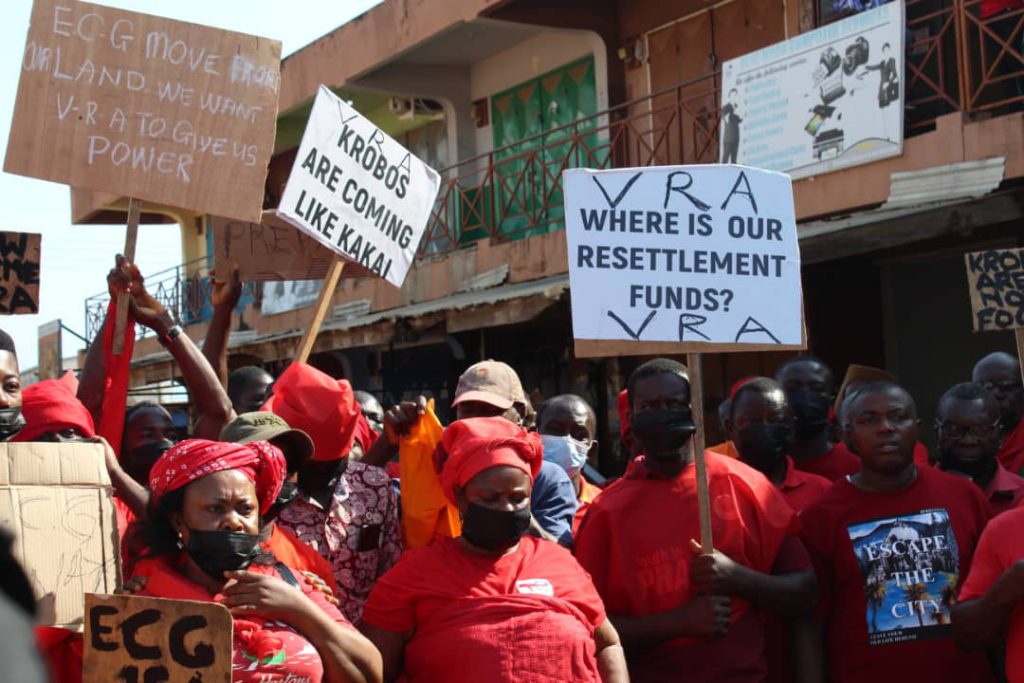 Yilo and Manya Krobo residents protest introduction of prepaid metres