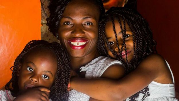 Terry and her daughters