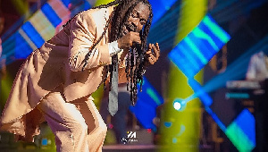 Samini performing at Xperience Concert