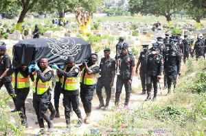 The late General Constable Adam Sulley has been laid to rest