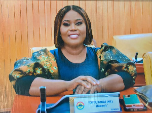 Dorcas Affo-Toffey, embattled Member of Parliament for Jomoro