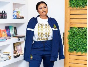 Gospel singer, Empress Gifty fully strapped in her BHIM Nation outfit