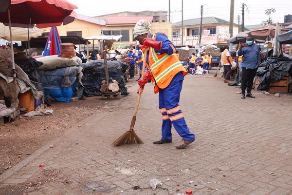 Photos: Markets in Accra undergo massive clean up exercise - Prime News  Ghana