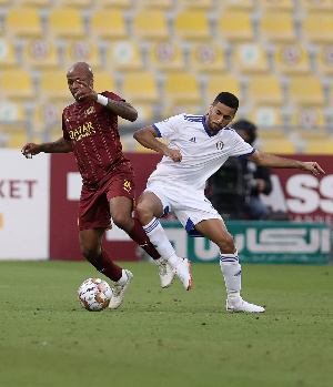 Andre Ayew in action