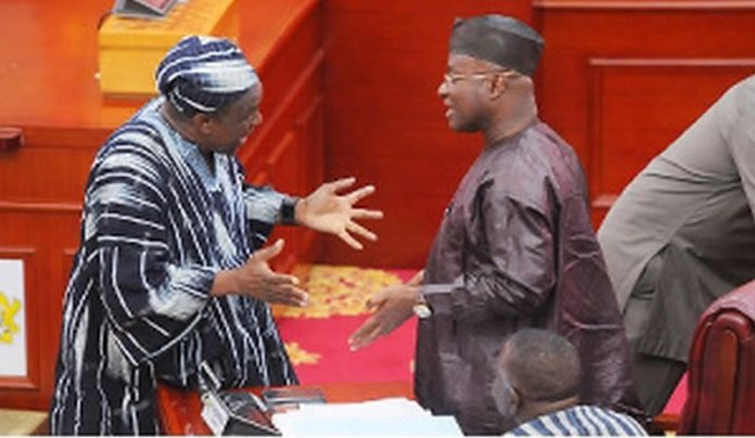 Alban Bagbin and Osei Kyei-Mensah-Bonsu