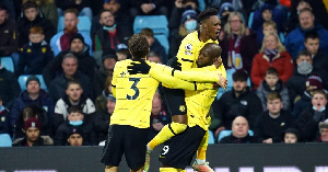 Callum Hudson-Odoi assisted Romelu Lukaku's goal against Aston Villa