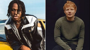 Nigerian singer, Fireboy DML and Ed Sheeran