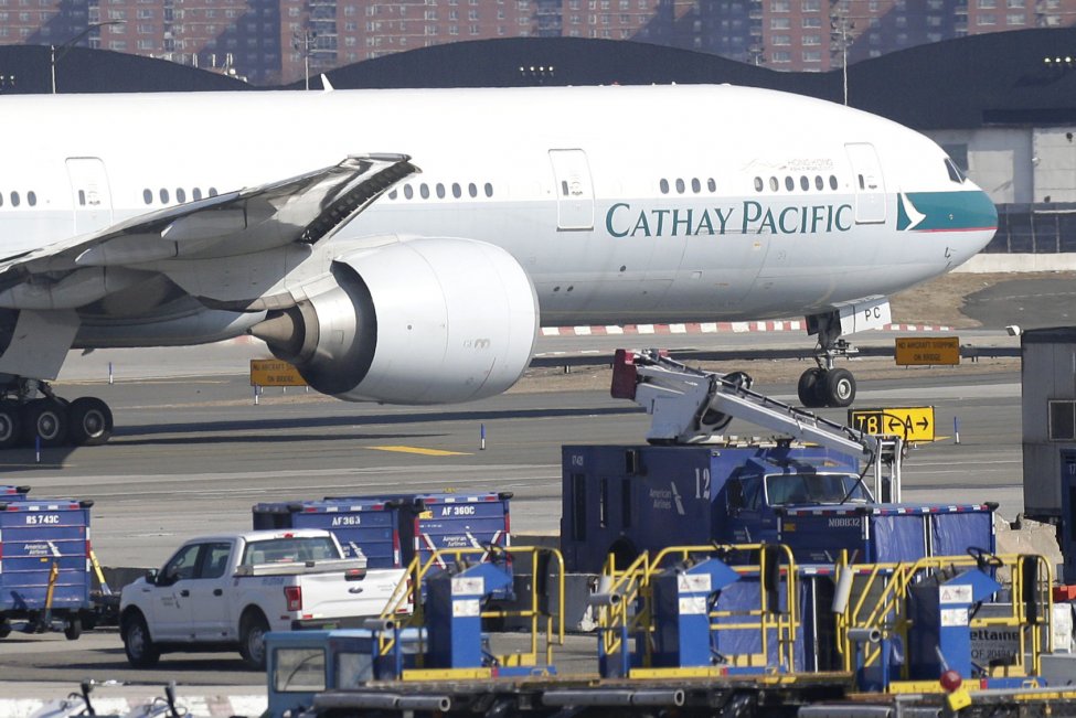 Cathay Pacific says there will be airline disruptions