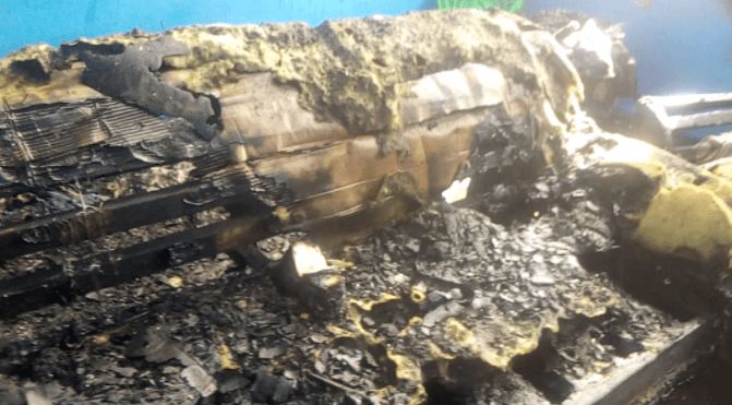 Fire destroys 7-bedroom house in Suhum