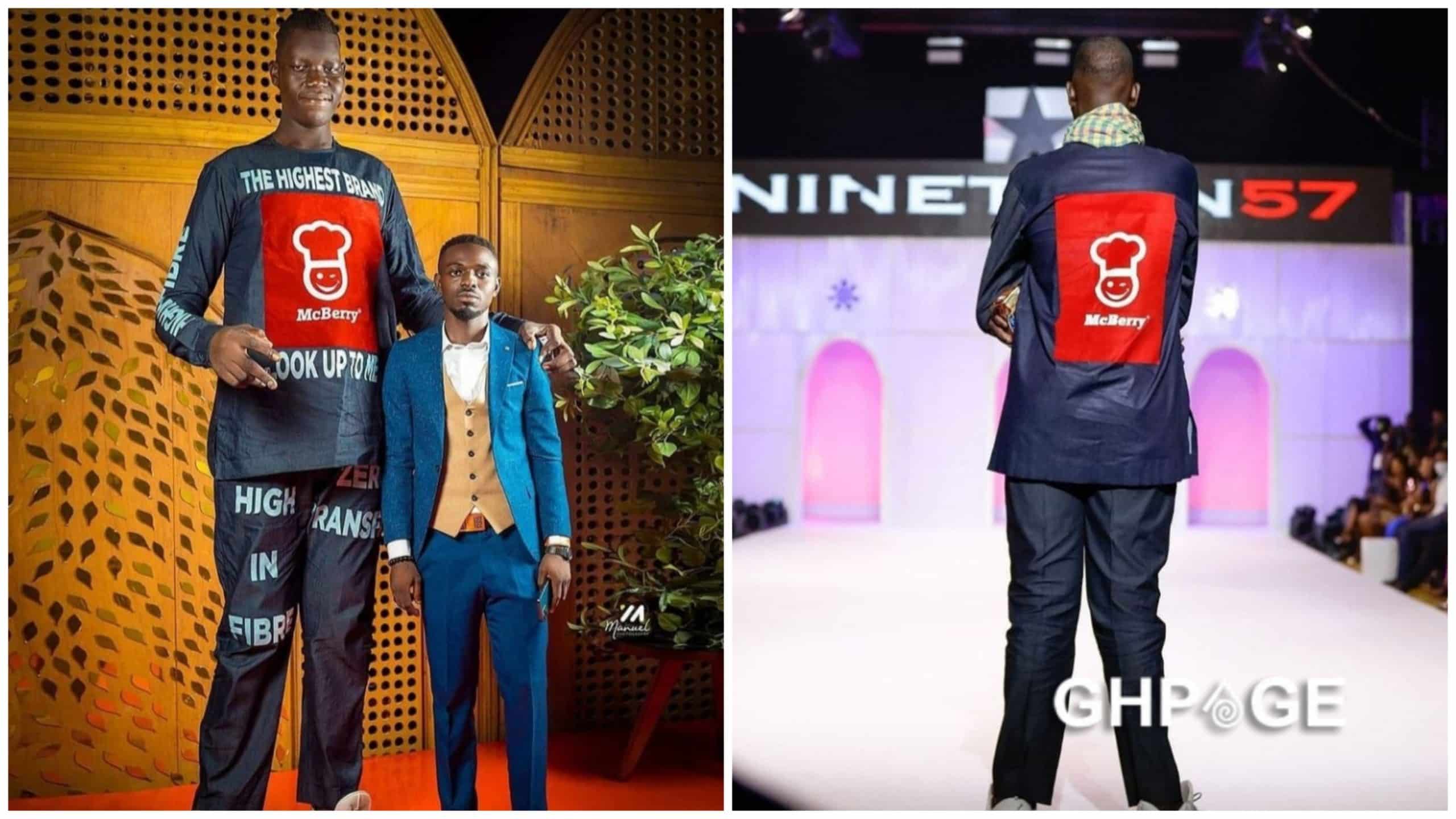Meet Ghana S Tallest Man Who Is Like Goliath In The Bible Photos Ghanamma Com