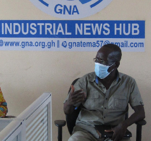 CEO of The Arafat Organization, Alhaji Gyabeng in an interview with the GNA