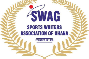 Logo of Sports Writers’ Association of Ghana (SWAG)