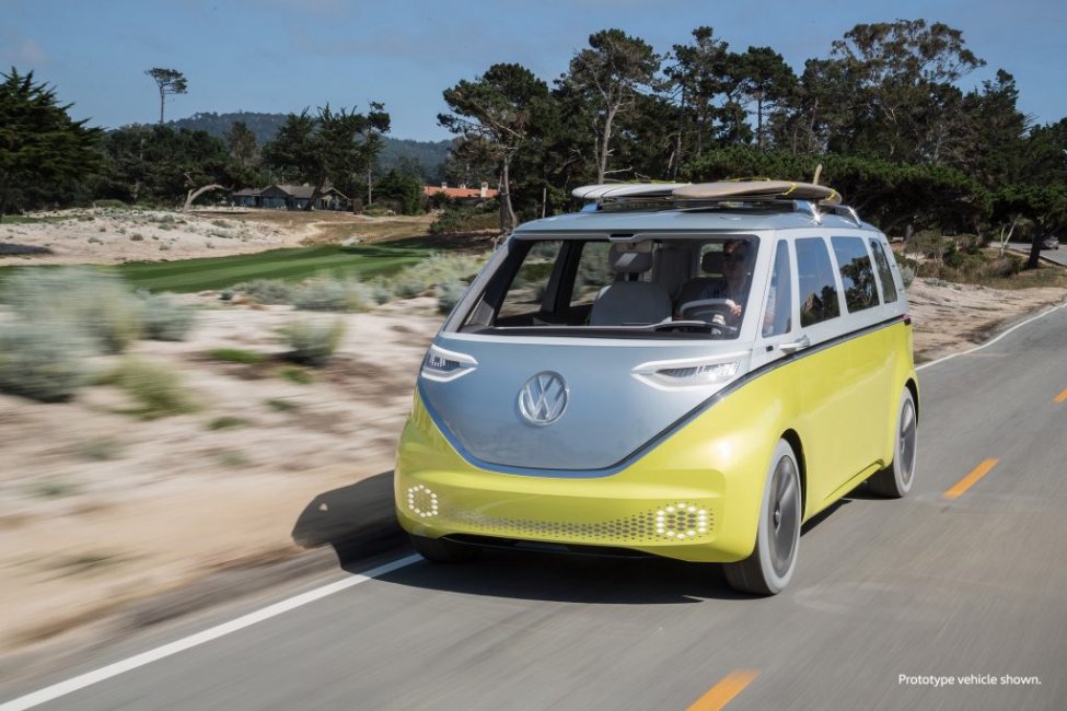 Volkswagen sets date for reveal of 'groovy' Microbus remade as autonomous EV