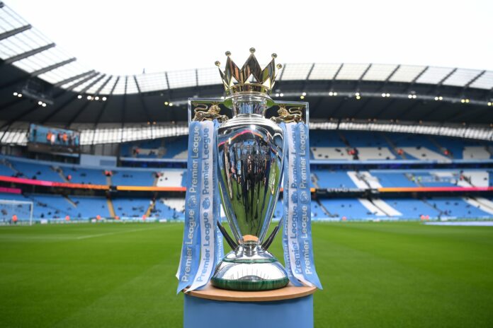 Premier League trophy