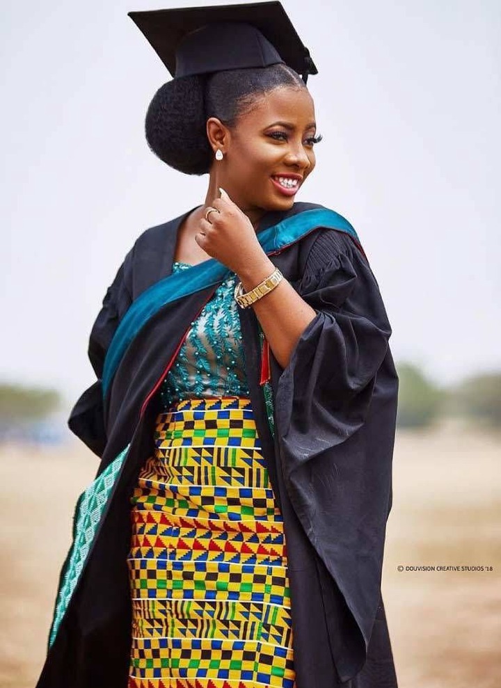 Latest kente outlet styles for graduation