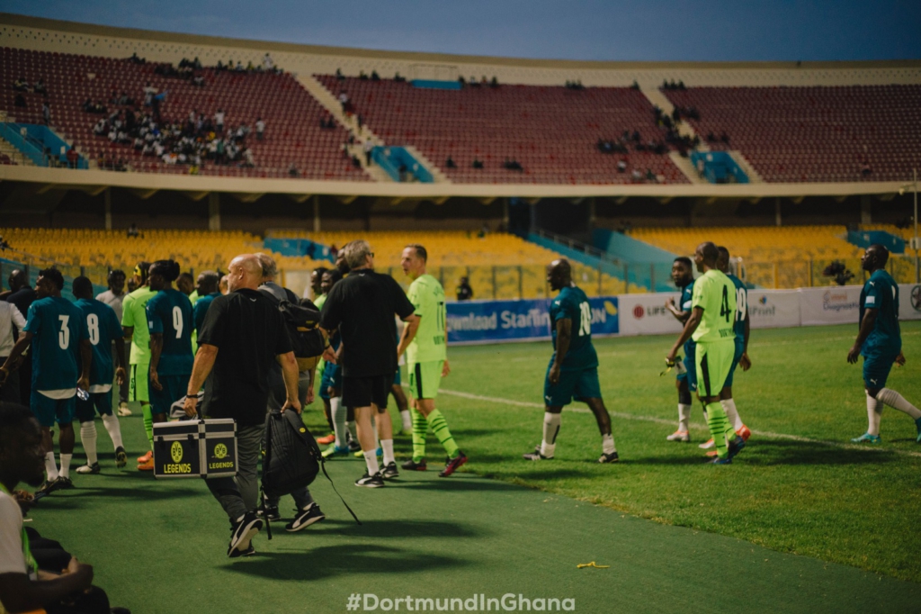 Dortmund in Ghana: Best images from Dortmund Legends vs African Giants