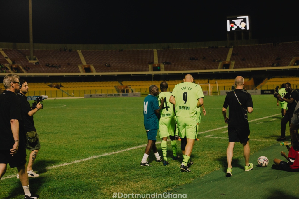 Dortmund in Ghana: Best images from Dortmund Legends vs African Giants