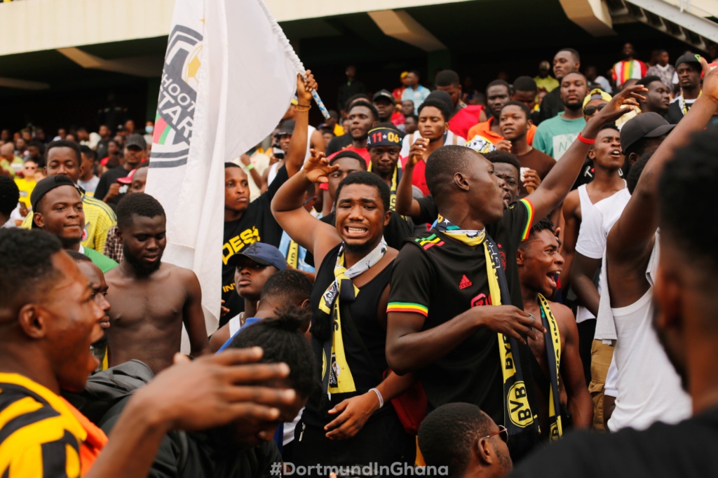 Dortmund in Ghana: Best images from Dortmund Legends vs African Giants