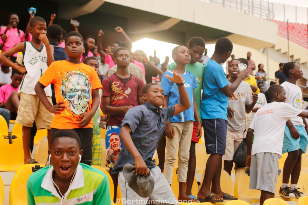 Dortmund in Ghana: Best images from Dortmund Legends vs African Giants