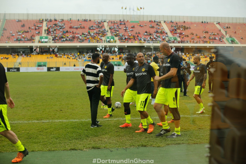 Dortmund in Ghana: Best images from Dortmund Legends vs African Giants