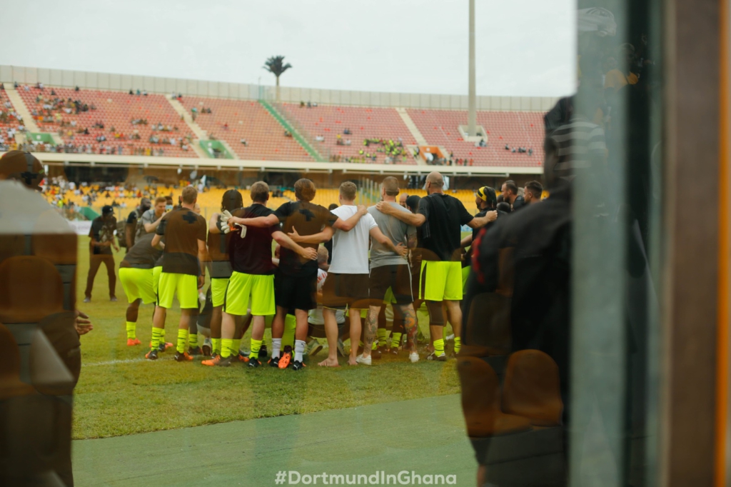 Dortmund in Ghana: Best images from Dortmund Legends vs African Giants