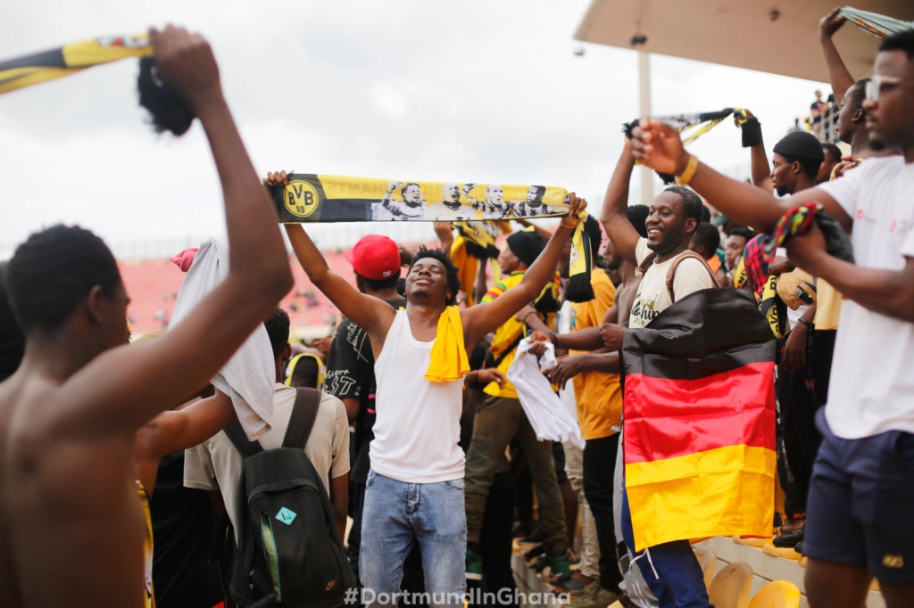 Dortmund in Ghana: Best images from Dortmund Legends vs African Giants