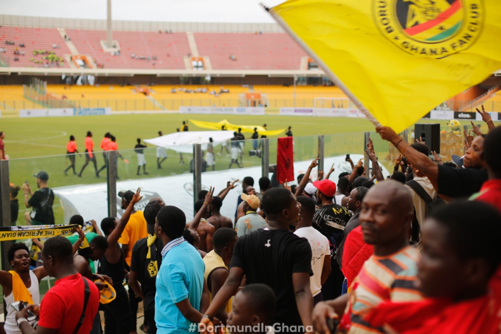 Dortmund in Ghana: Best images from Dortmund Legends vs African Giants