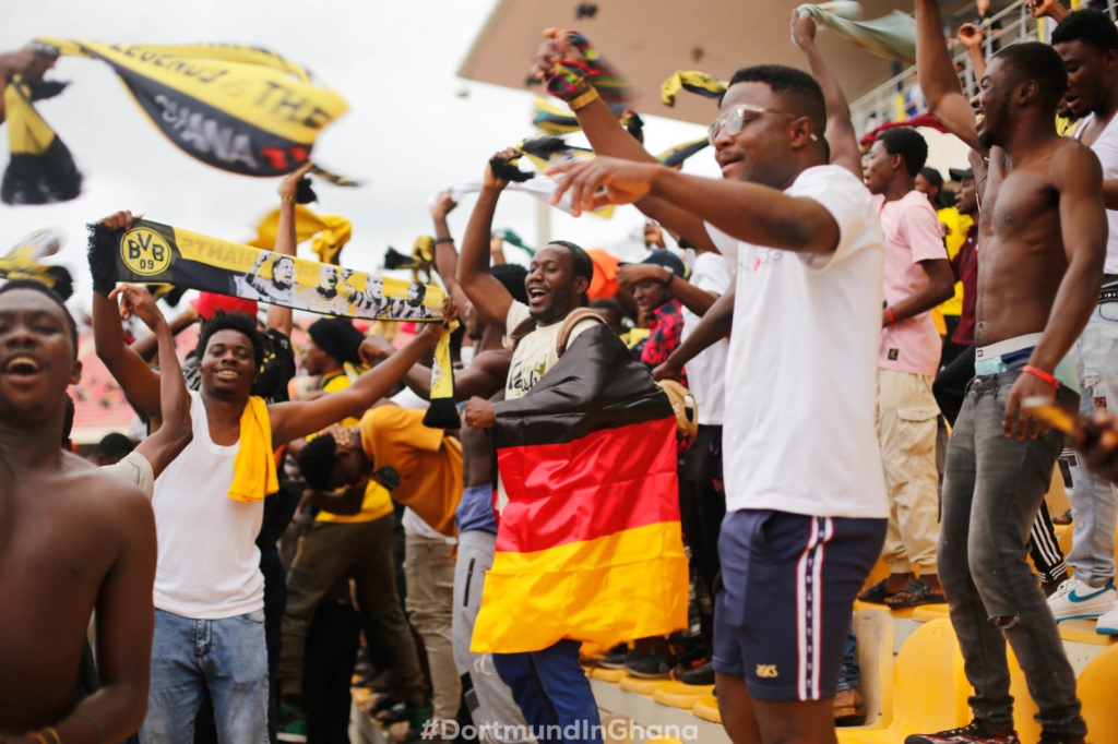 Dortmund in Ghana: Best images from Dortmund Legends vs African Giants