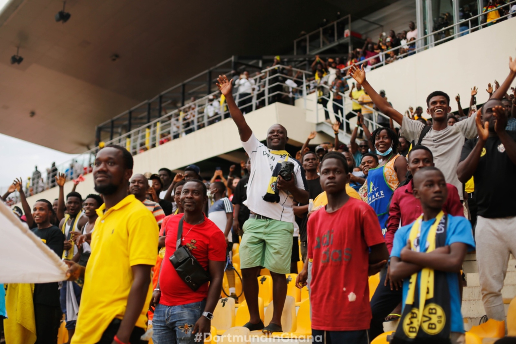 Dortmund in Ghana: Best images from Dortmund Legends vs African Giants