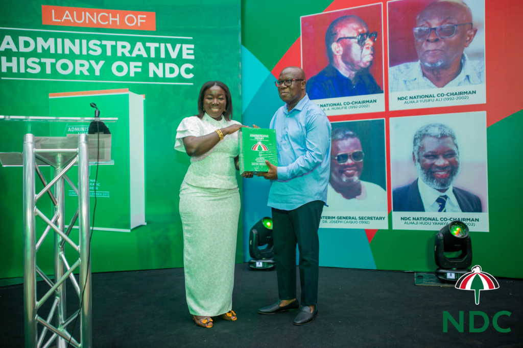 NDC launches book on administrative history of the party