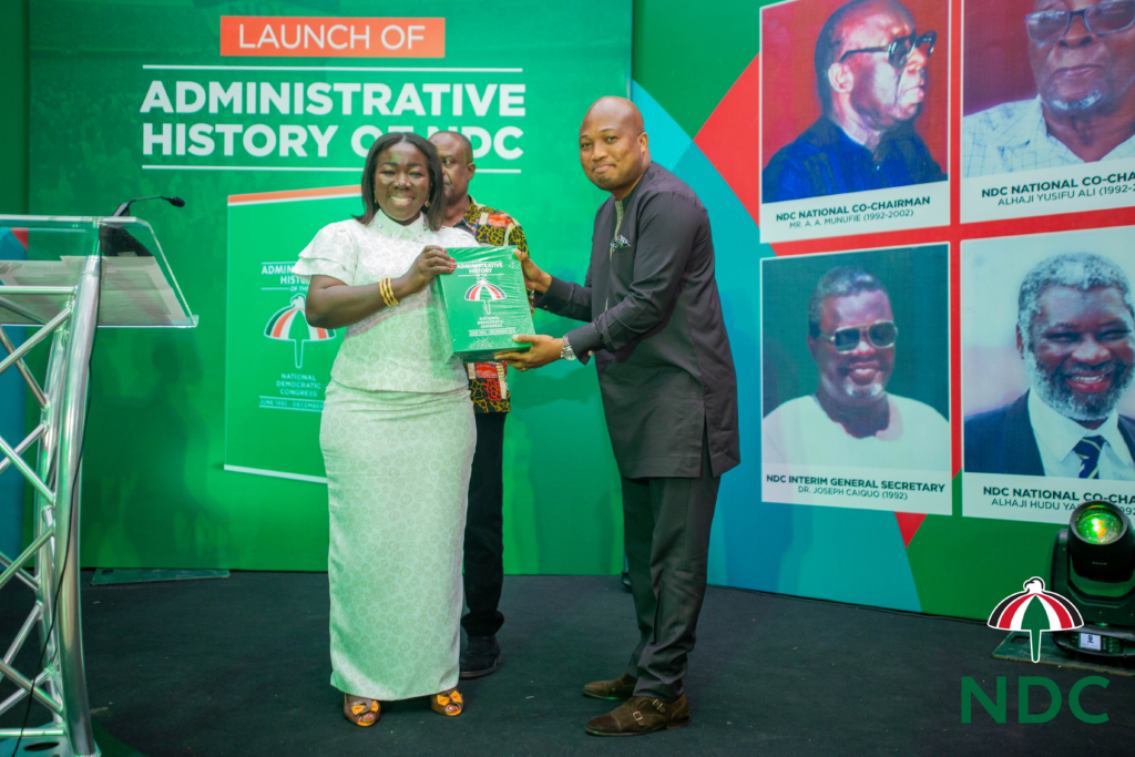 NDC launches book on administrative history of the party