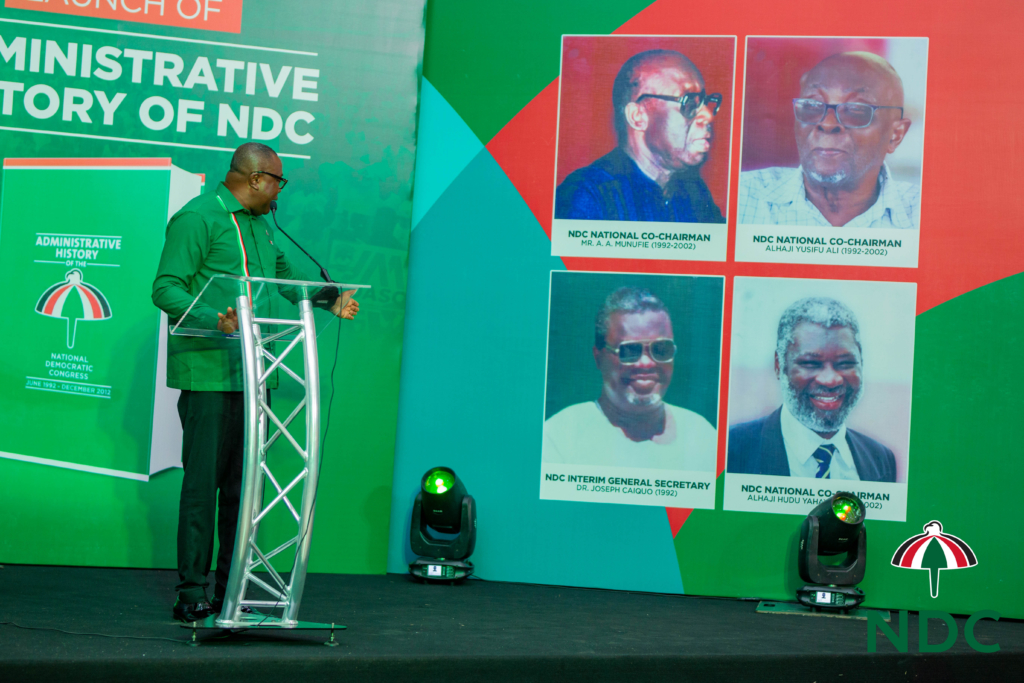 NDC launches book on administrative history of the party