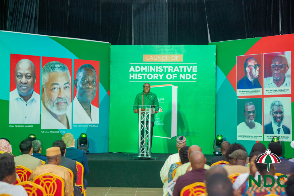 NDC launches book on administrative history of the party