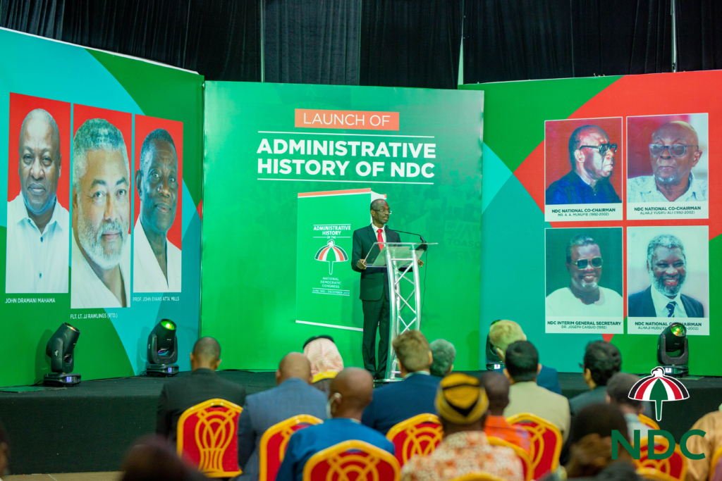 NDC launches book on administrative history of the party