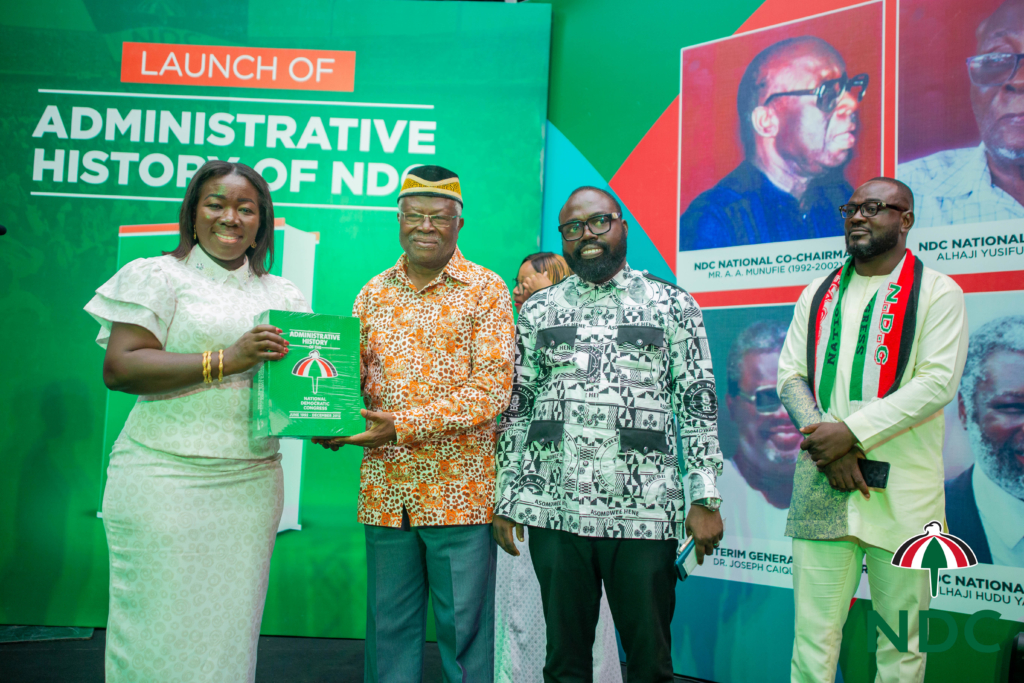 NDC launches book on administrative history of the party