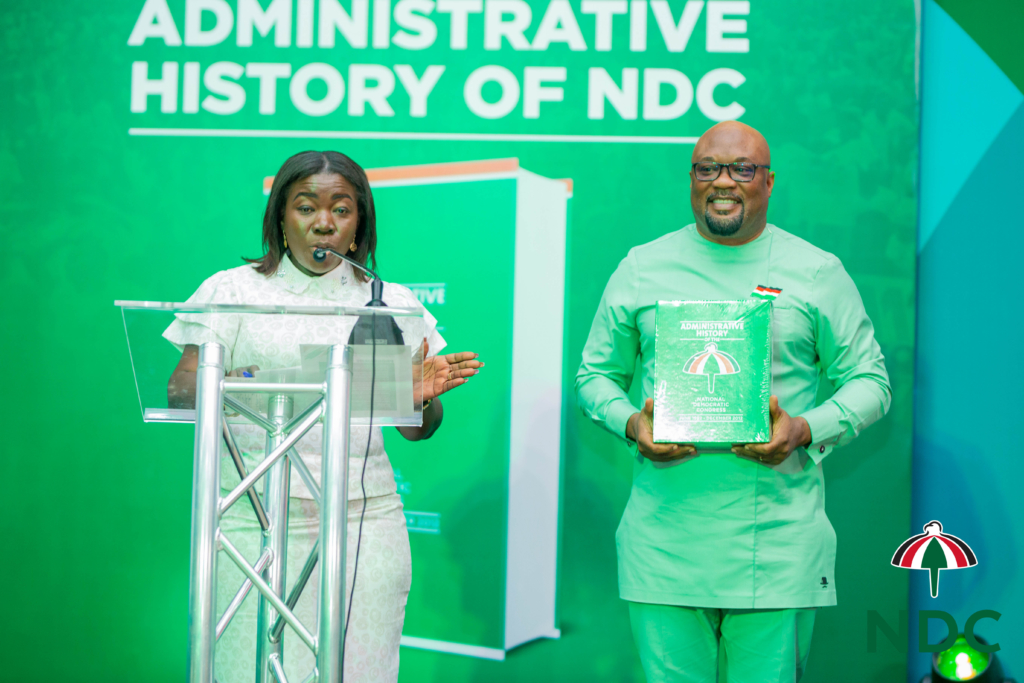 NDC launches book on administrative history of the party