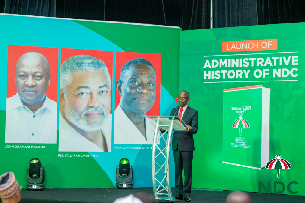 NDC launches book on administrative history of the party