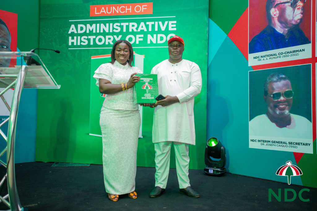 NDC launches book on administrative history of the party