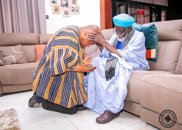 Chief Imam Leaves His Residence And Drives To North Tongu To Meet ...