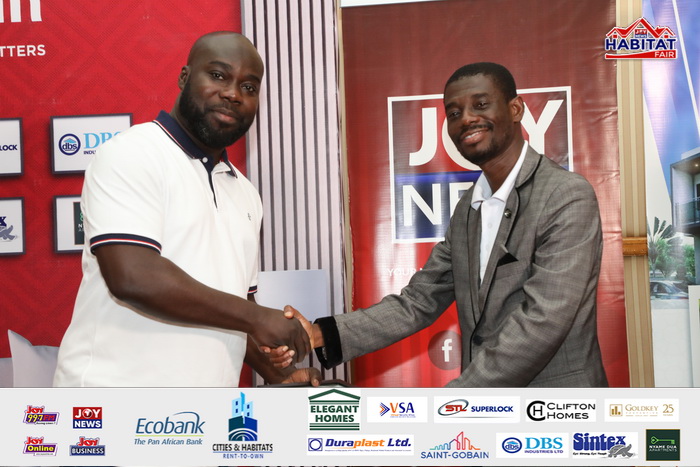 Ecobank-JoyNews Habitat Fair sponsors receive certificates of honour