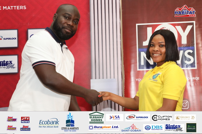 Ecobank-JoyNews Habitat Fair sponsors receive certificates of honour