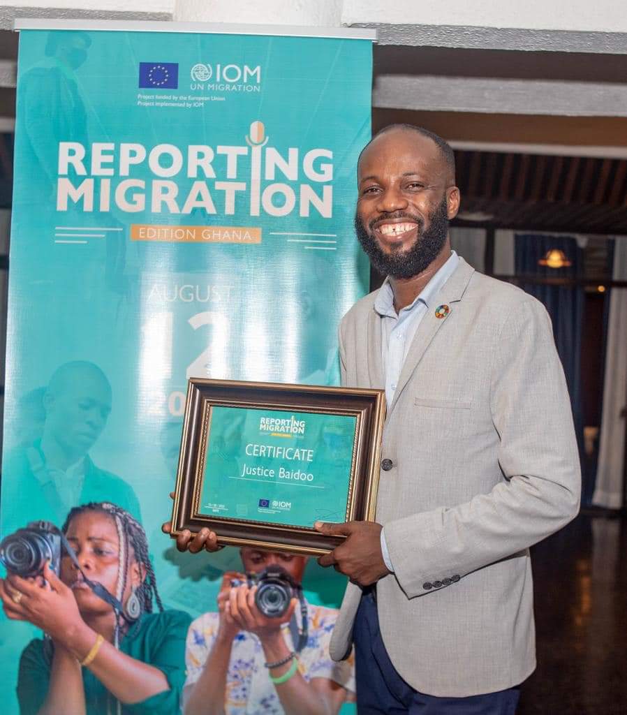 JoyNews’ Prince Appiah, Justice Baidoo win IOM best migration reporting award for 2022