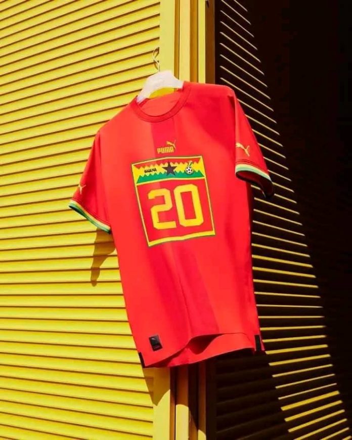 New Black Stars away jersey