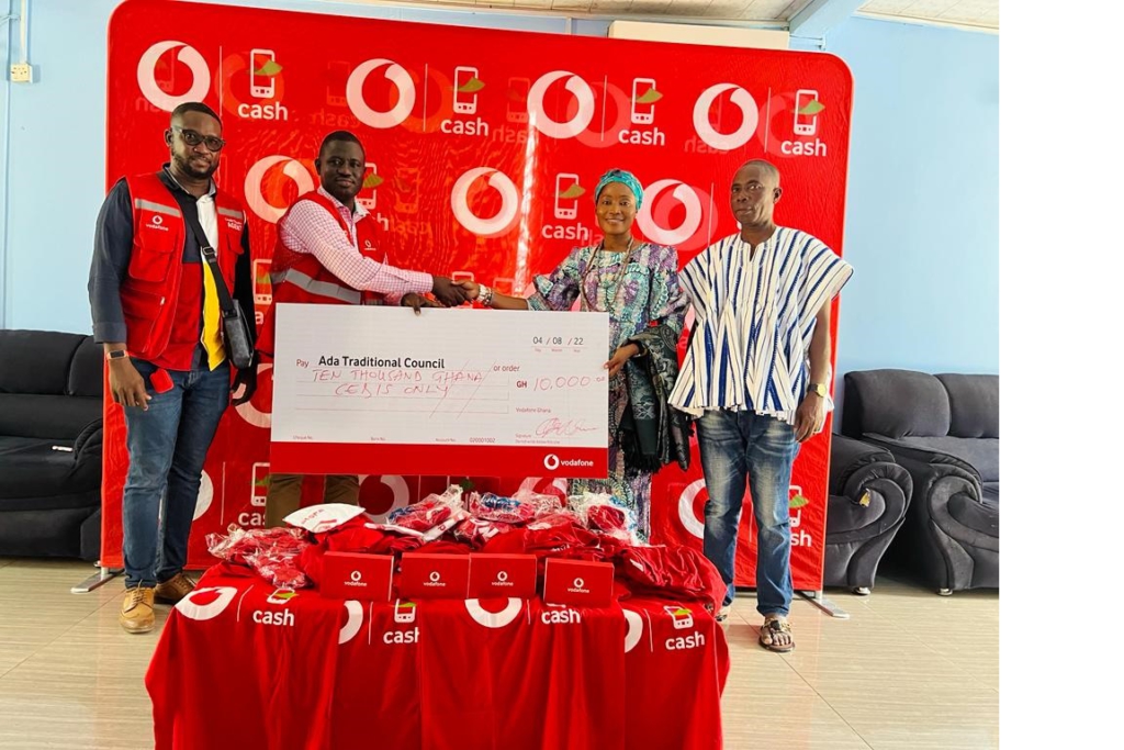 Vodafone donates ¢10k in support of Asafotufiami festival